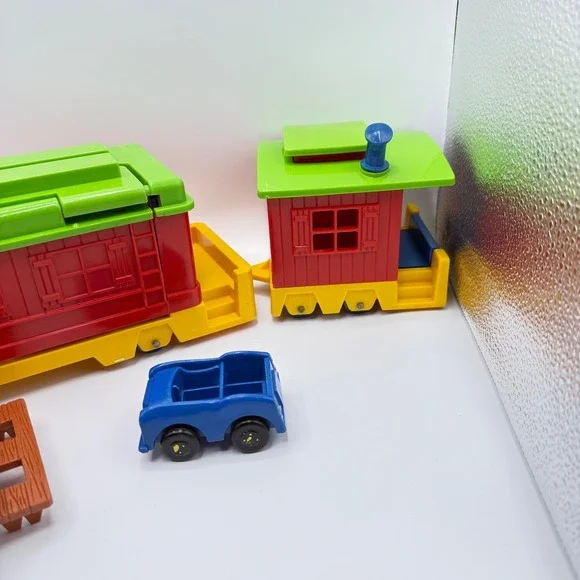 MacMagnet Family Car 1975 Ideal Think & Learn Live In Train Vintage - Picture 4 of 16